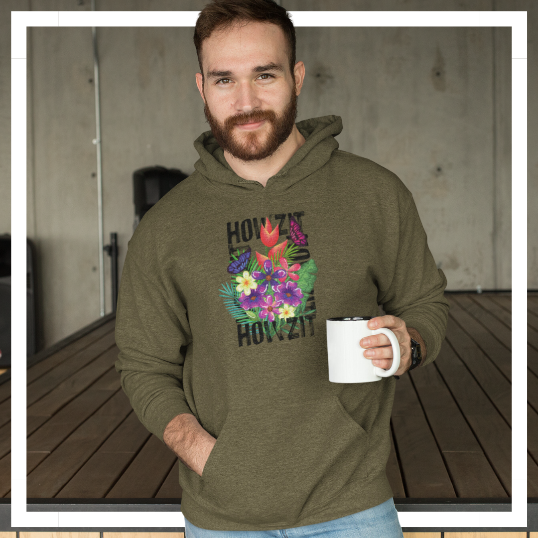 Tropical Vibes Howzit Pidgin Hoodie