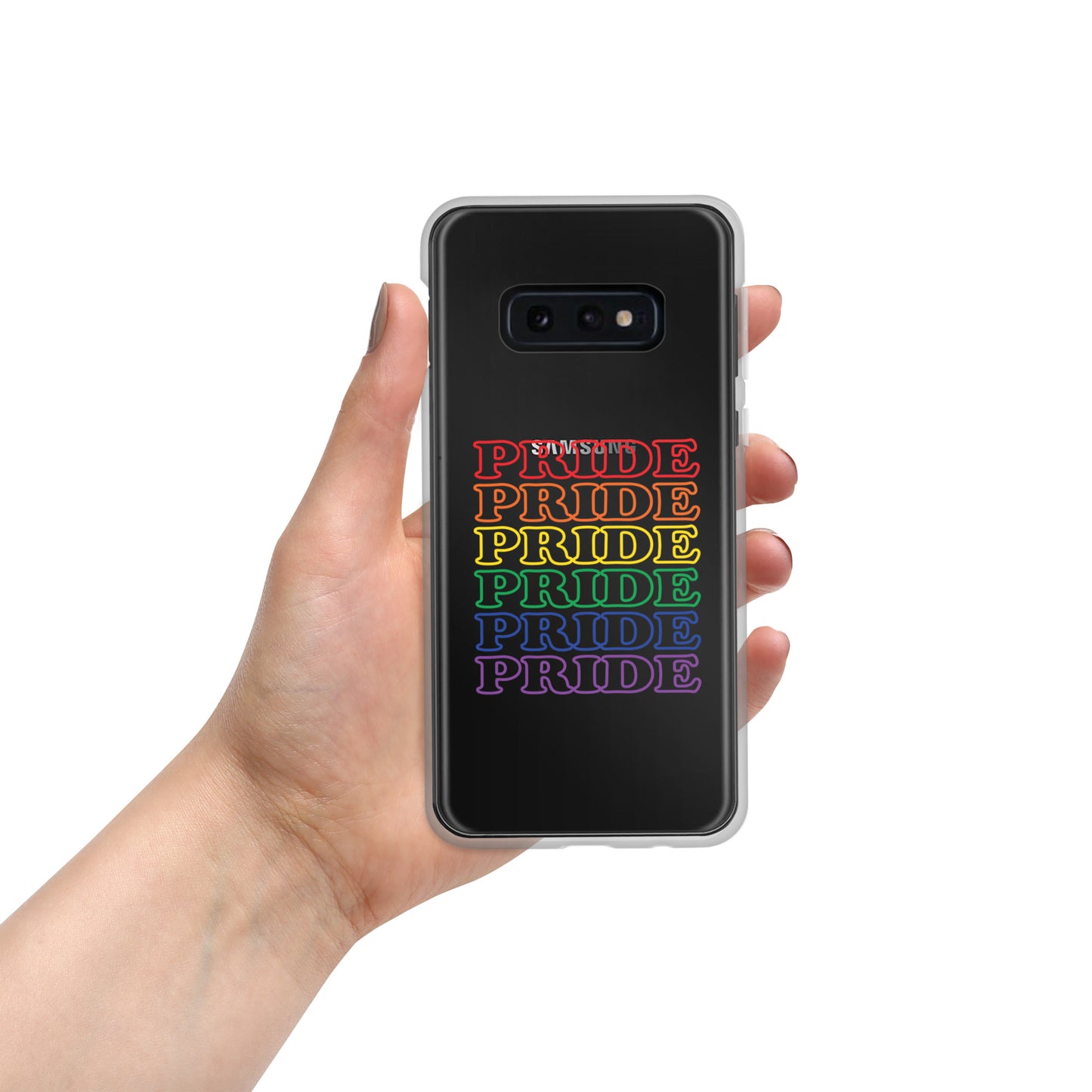 Rainbow Pride Clear Case for Samsung®