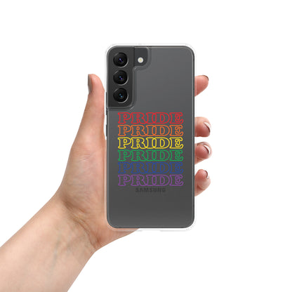 Rainbow Pride Clear Case for Samsung®