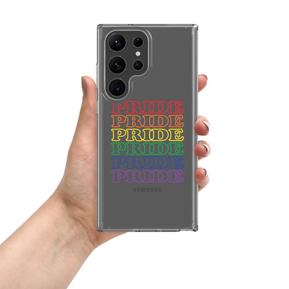 Rainbow Pride Clear Case for Samsung®