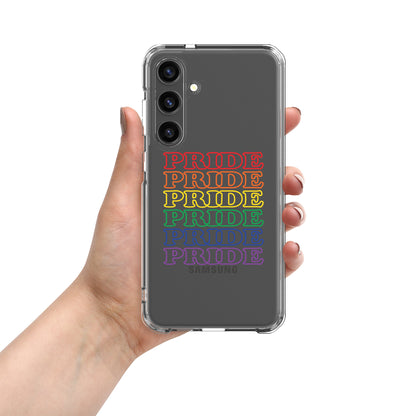 Rainbow Pride Clear Case for Samsung®