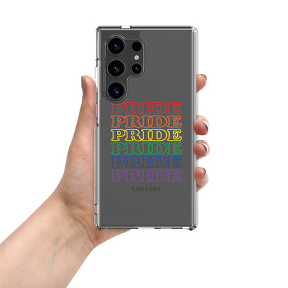 Rainbow Pride Clear Case for Samsung®