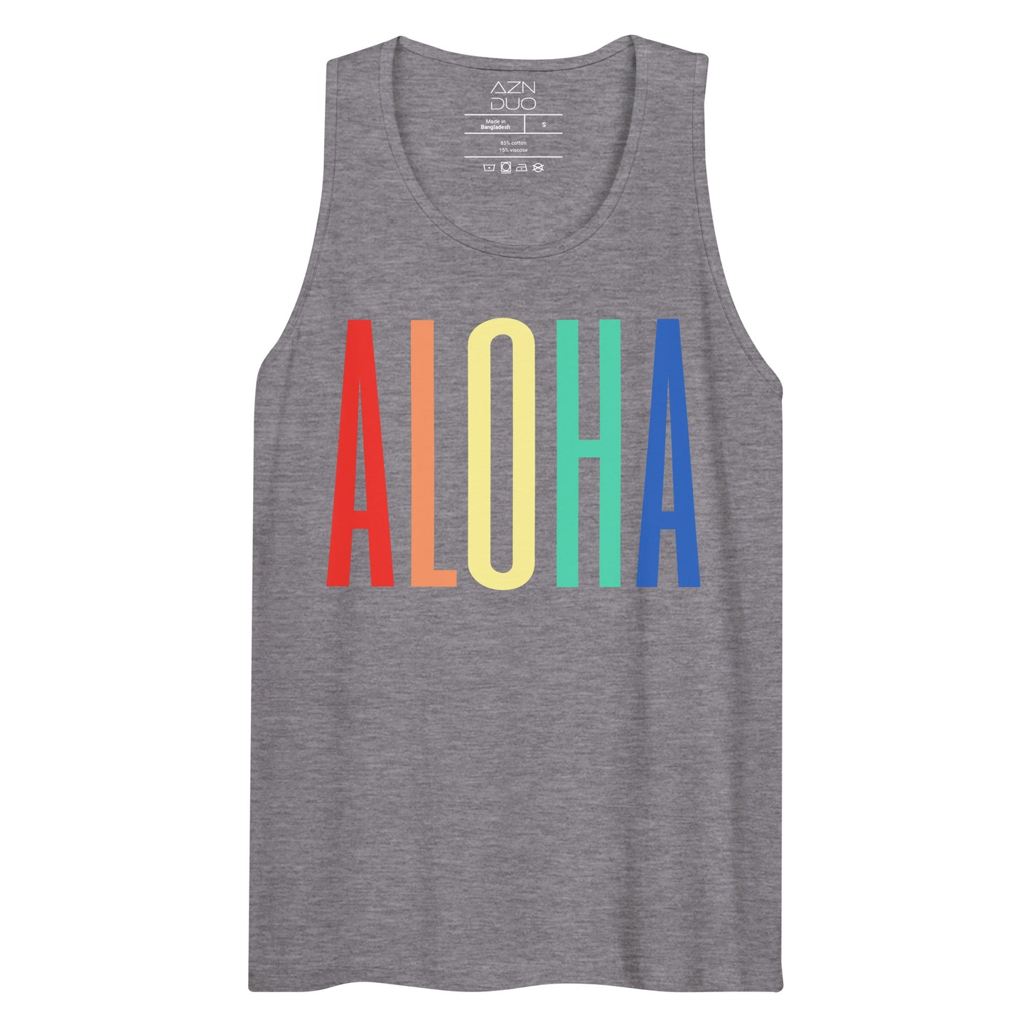 Tropical Aloha Hawaii Family Vacation Tank Top