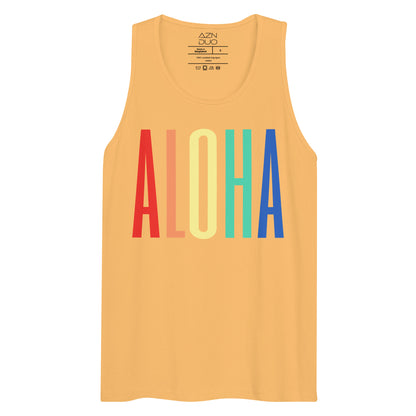 Tropical Aloha Hawaii Family Vacation Tank Top