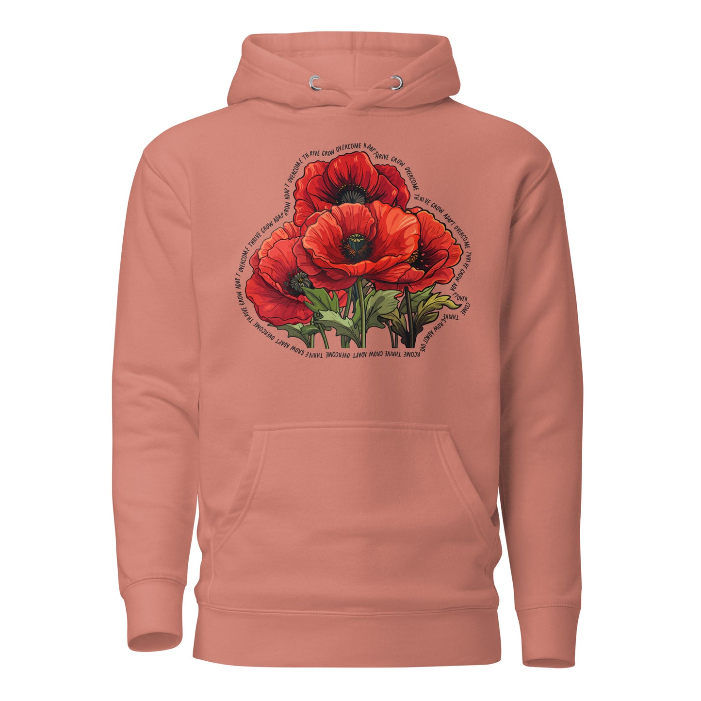 Poppy Blossoms Resilience Hoodie