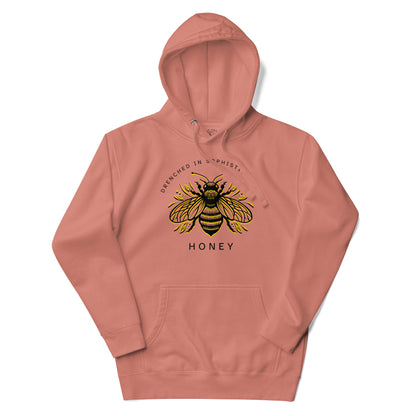 Drenched In Sophistication Honey: Honey Bee Graphic Hoodie