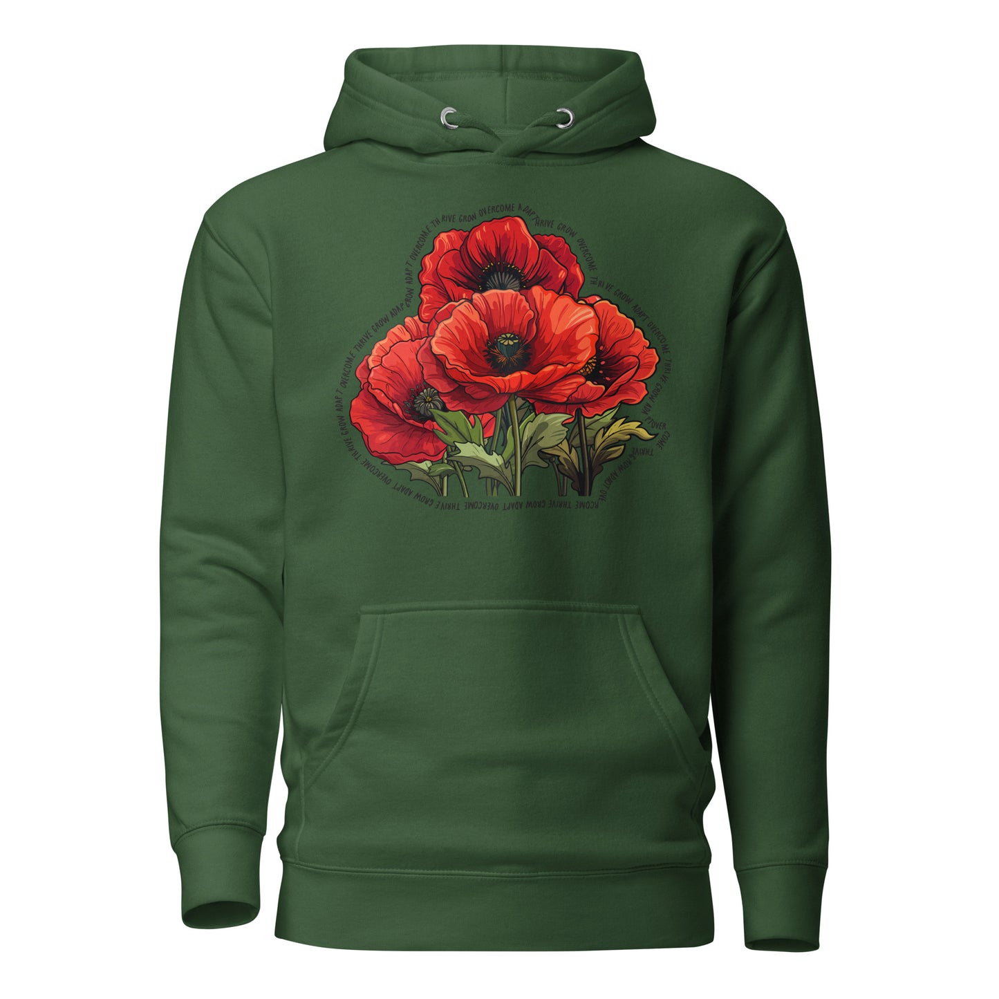 Poppy Blossoms Resilience Hoodie