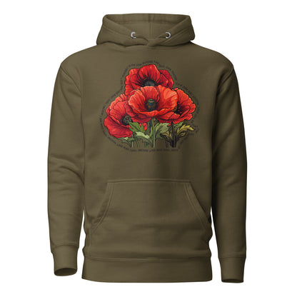 Poppy Blossoms Resilience Hoodie