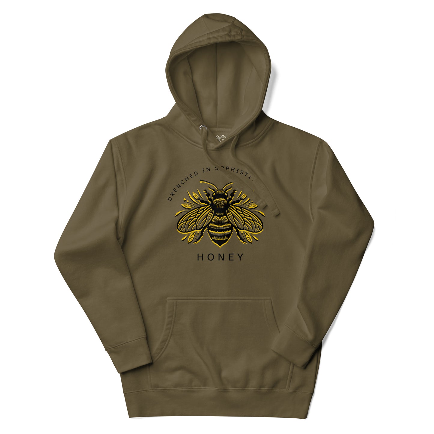 Drenched In Sophistication Honey: Honey Bee Graphic Hoodie