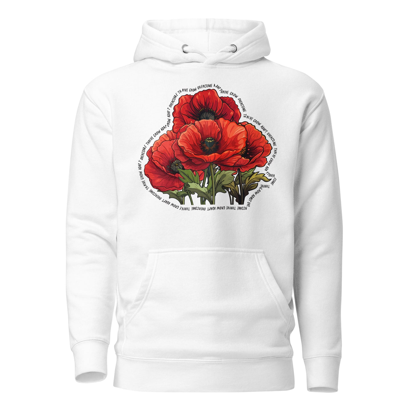 Poppy Blossoms Resilience Hoodie