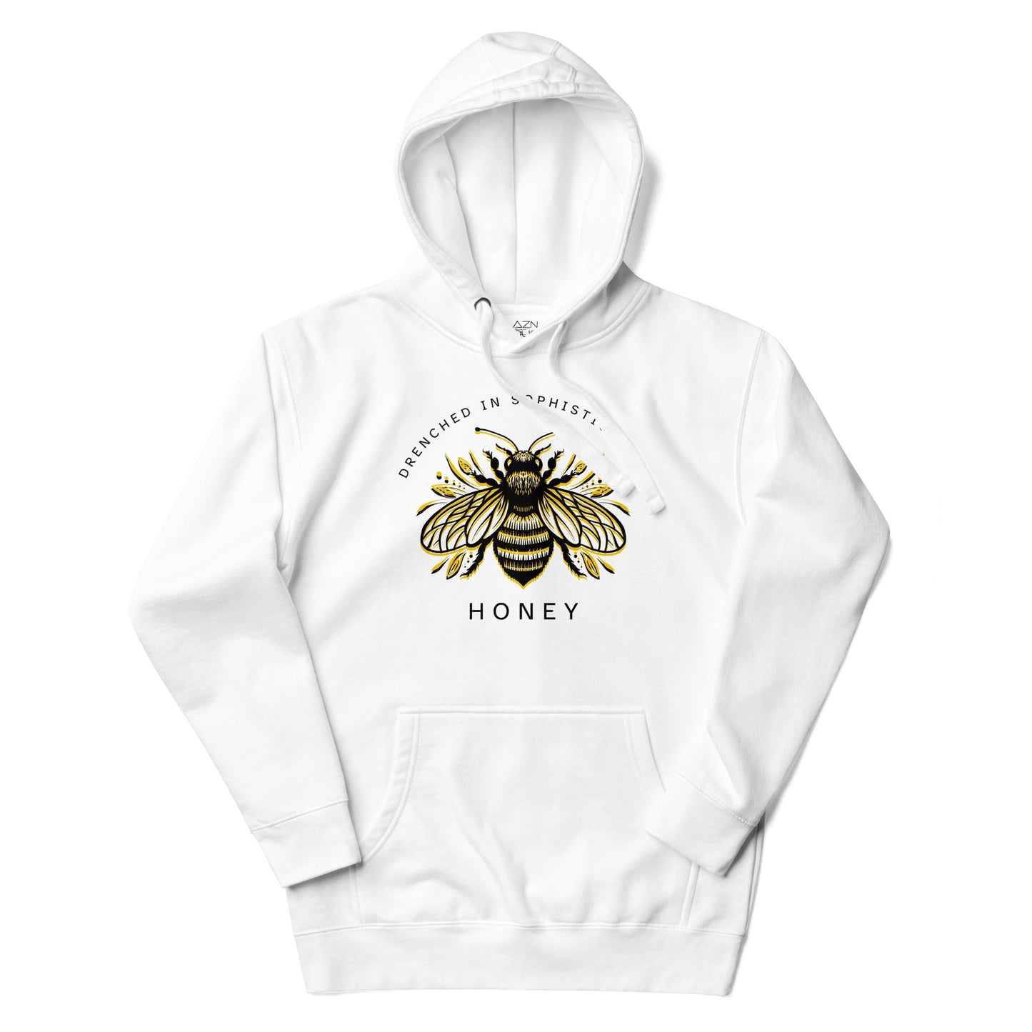 Drenched In Sophistication Honey: Honey Bee Graphic Hoodie