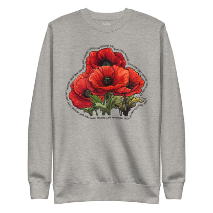 Poppy Blossoms Resilience Sweatshirt