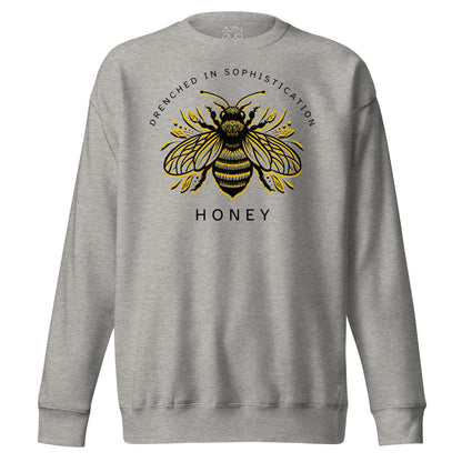 Drenched In Sophistication Honey: Honey Bee Graphic Sweater