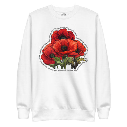 Poppy Blossoms Resilience Sweatshirt