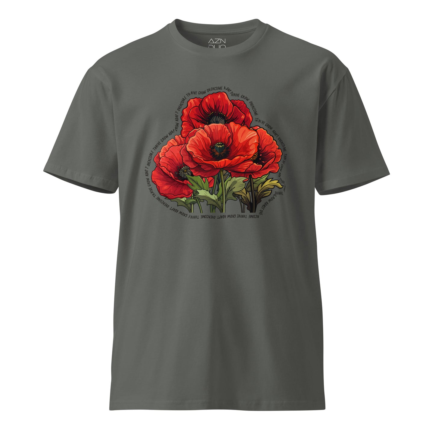 Poppy Blossoms Resilience Graphic Tee