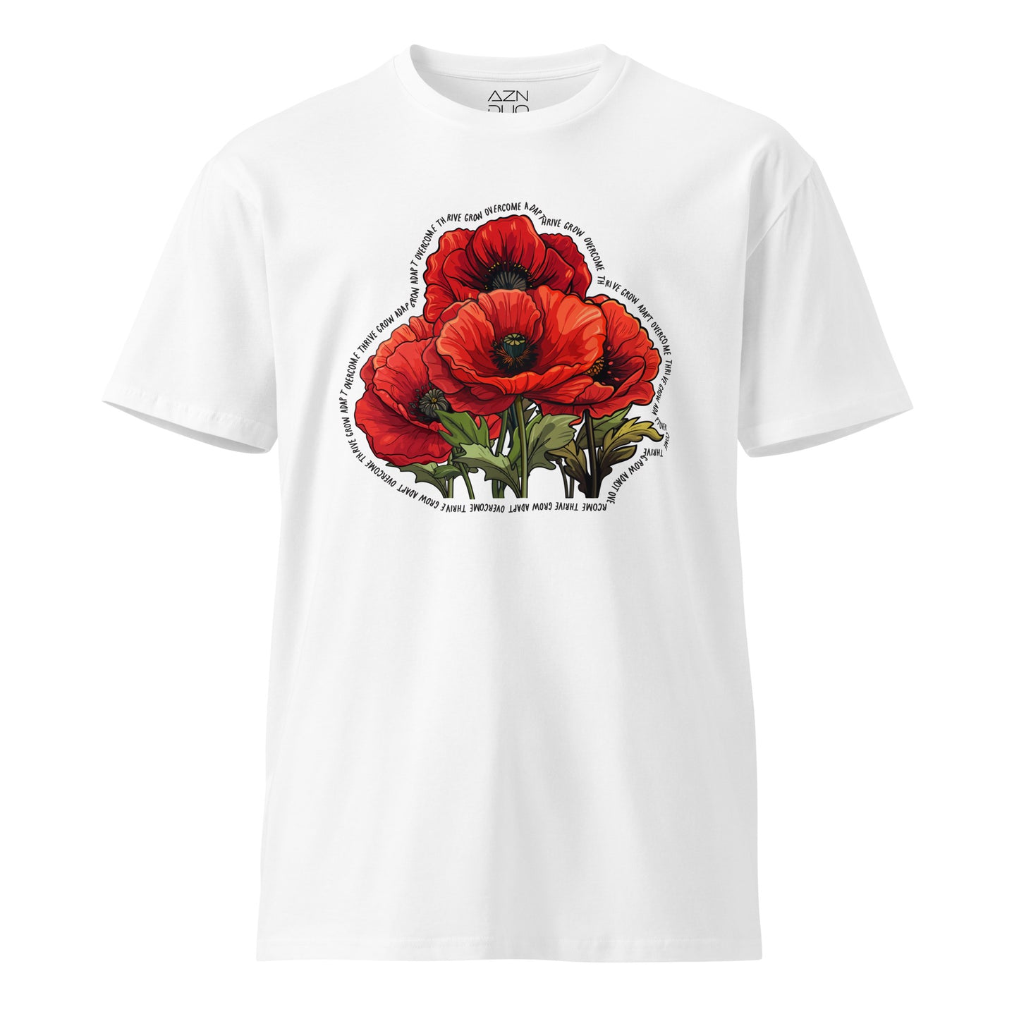 Poppy Blossoms Resilience Graphic Tee