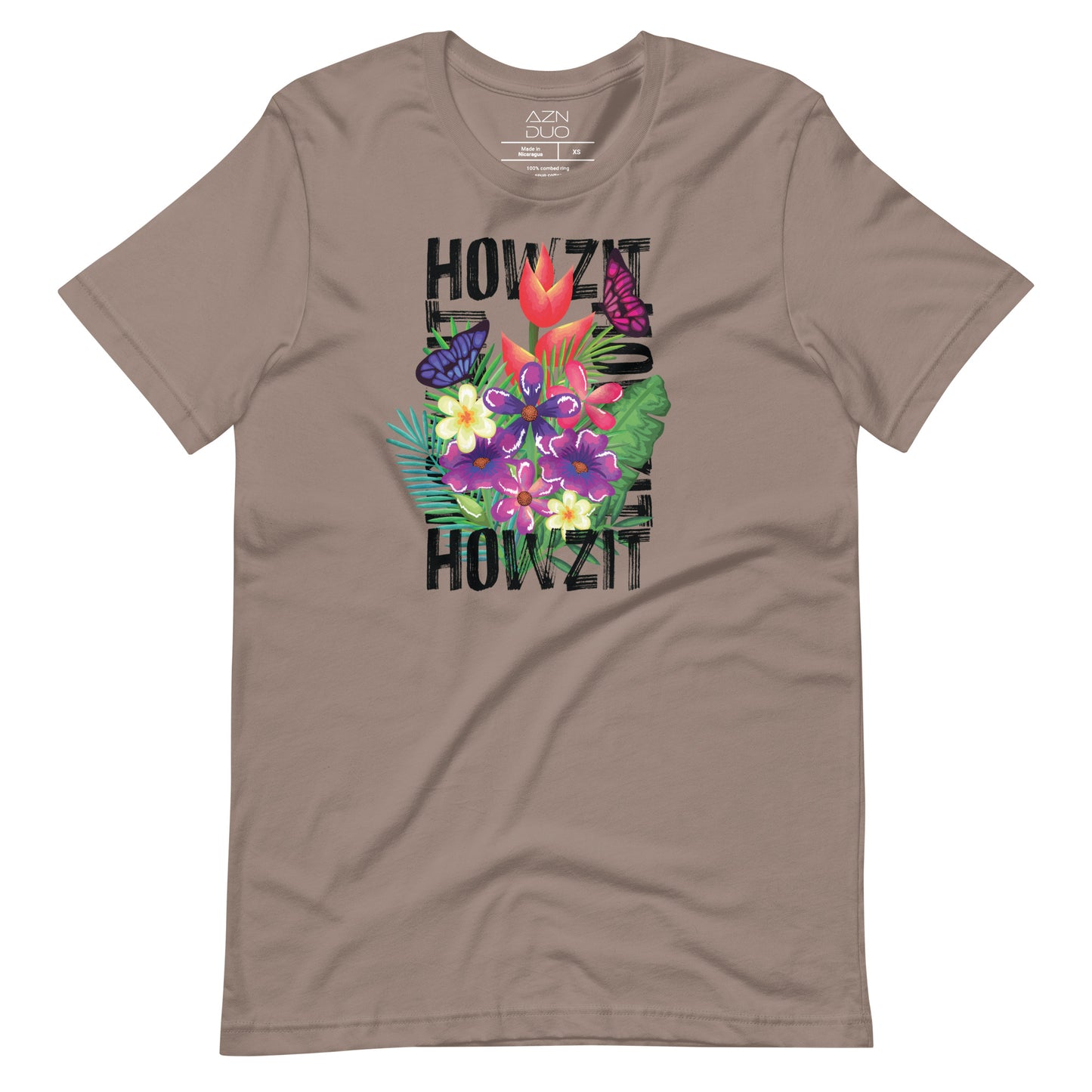 Tropical Vibes Howzit Pidgin Shirt