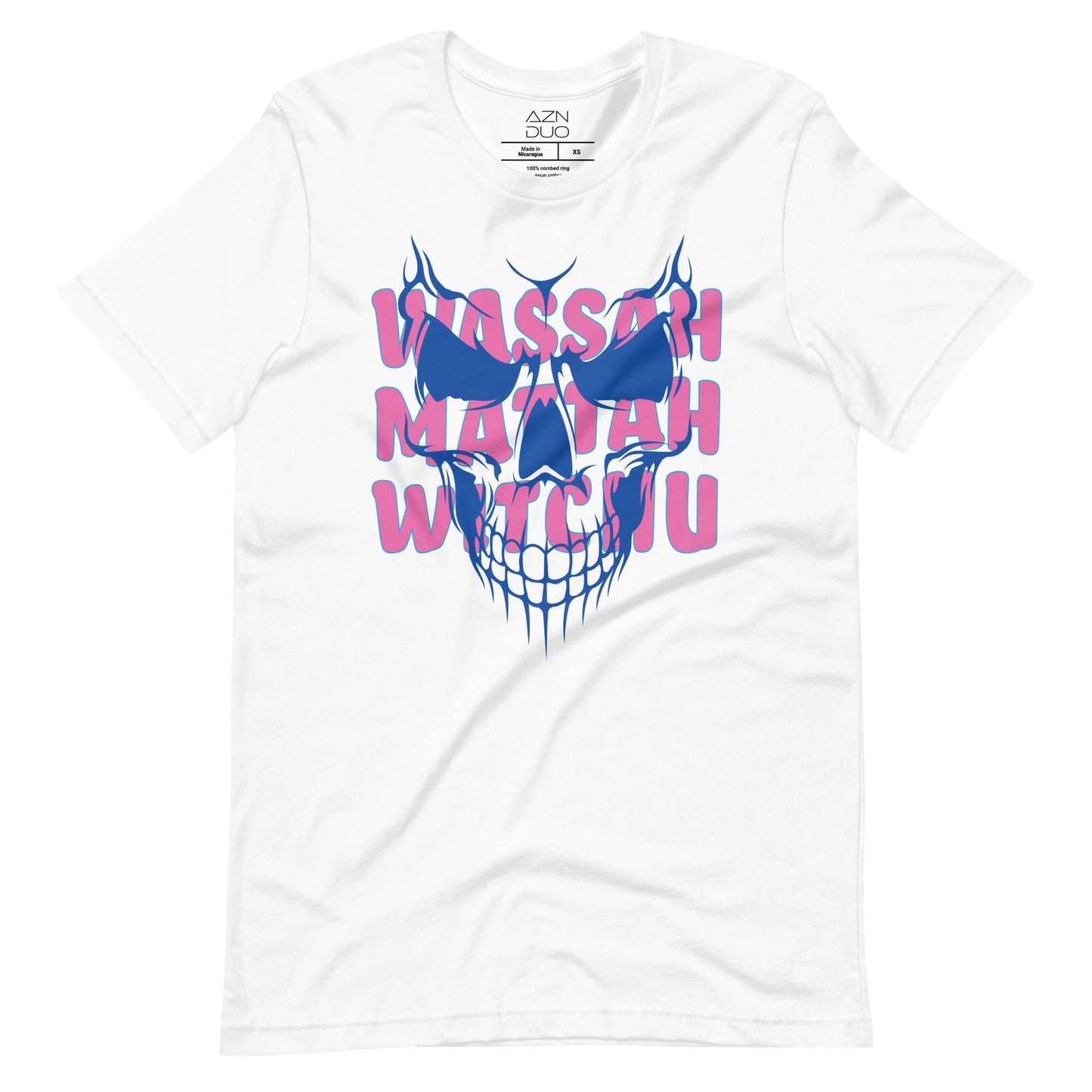 Wassa Mattah Witchu Skull Pidgin Shirt