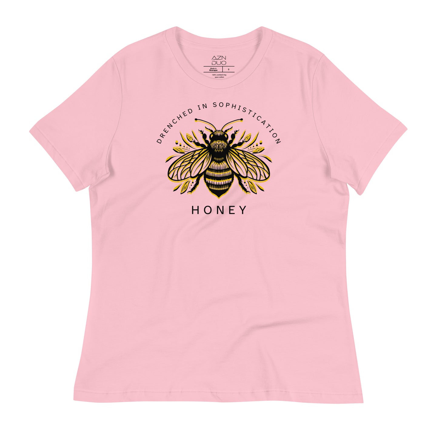 Women's Drenched In Sophistication Honey: Honey Bee Graphic Tee